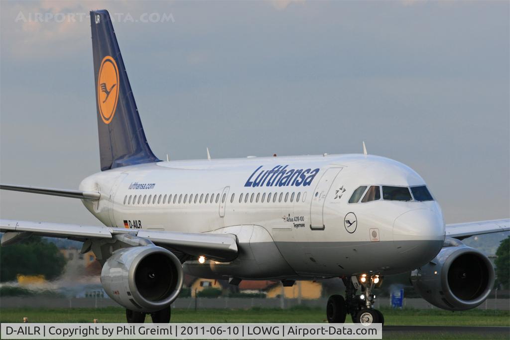 D-AILR, 1997 Airbus A319-114 C/N 723, Taken at GRZ