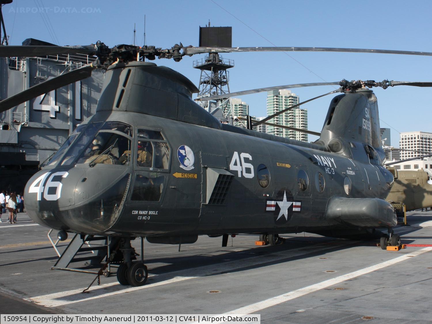150954, 1964 Boeing Vertol 107M H-46 Sea Knight (HRB-1/CH-46A) C/N 2040, Boeing-Vertol HH-46 Sea Knight, c/n: 2038
