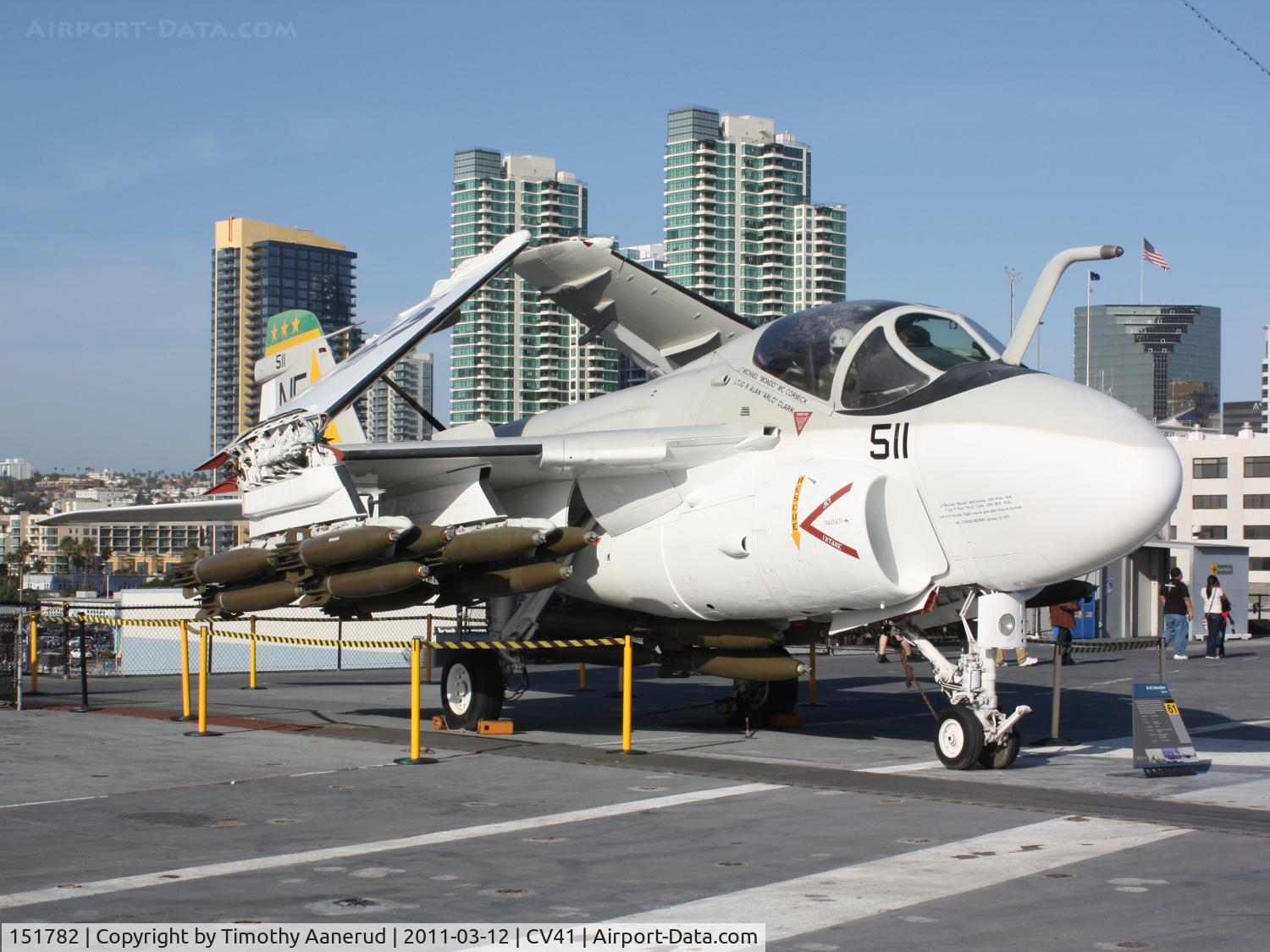 151782, Grumman A-6A Intruder C/N I-85, Grumman A-6A Intruder, c/n: I-85