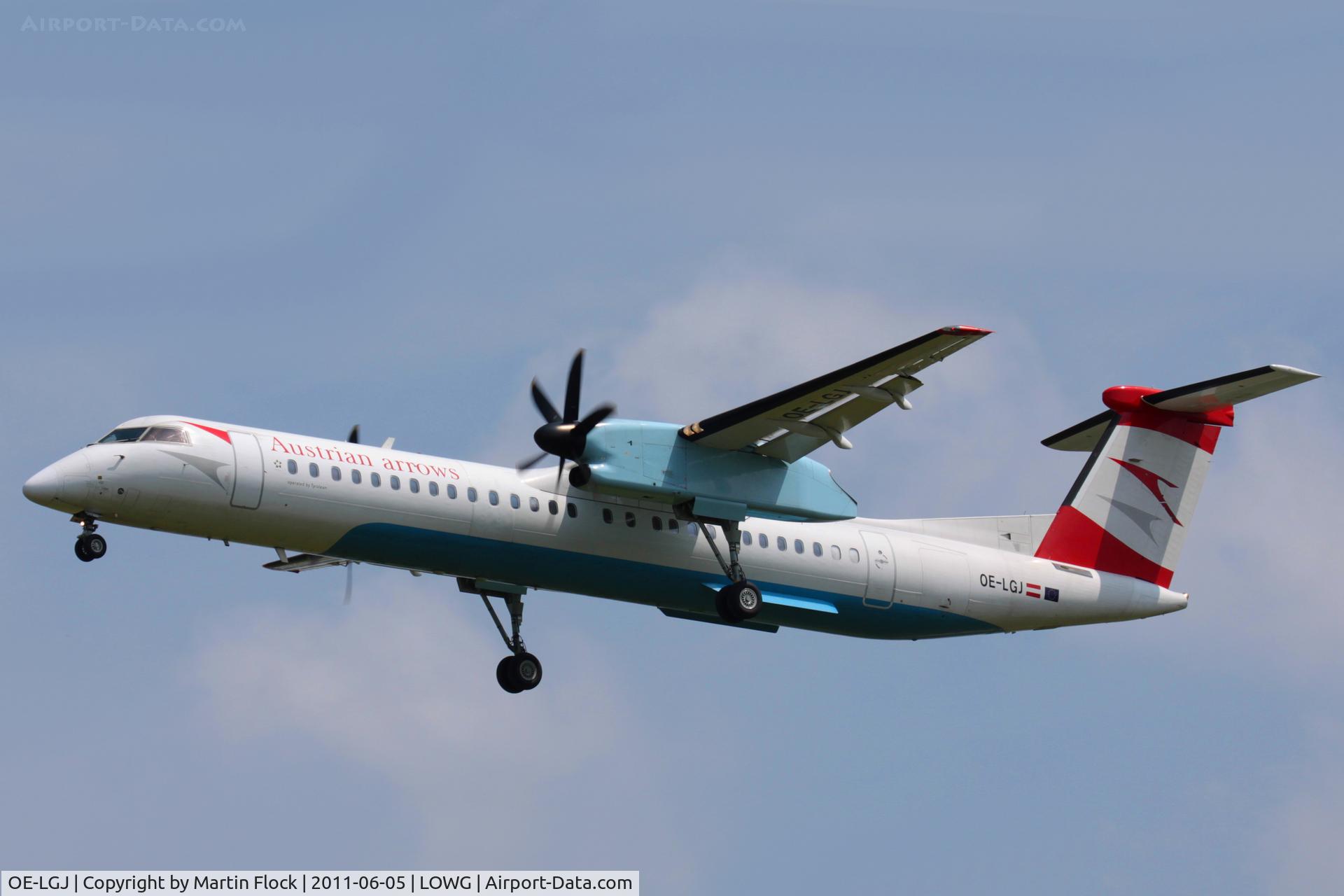 OE-LGJ, 2005 De Havilland Canada DHC-8-402Q Dash 8 C/N 4104, .....