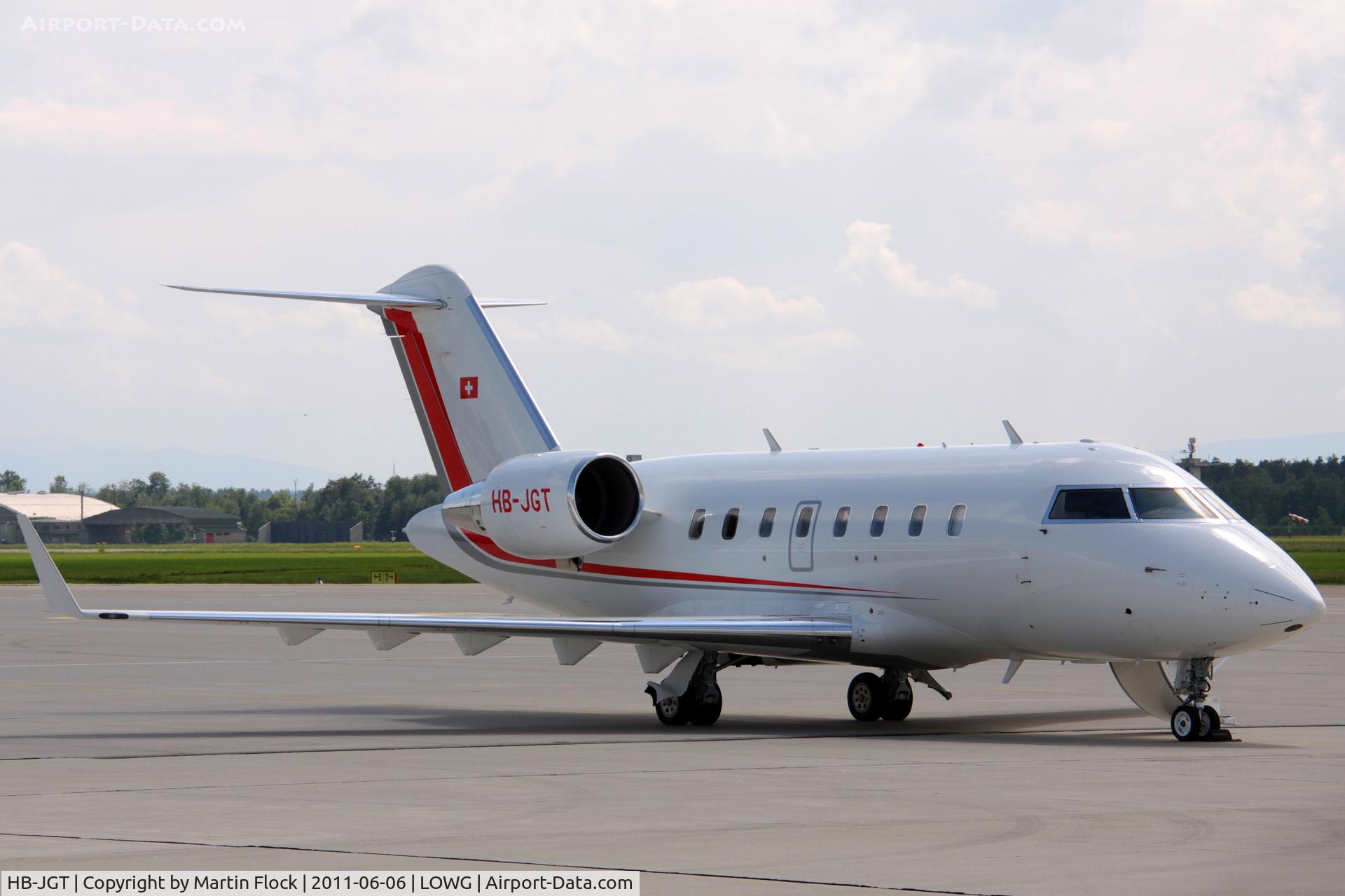 HB-JGT, 2008 Bombardier Challenger 605 (CL-600-2B16) C/N 5736, .....