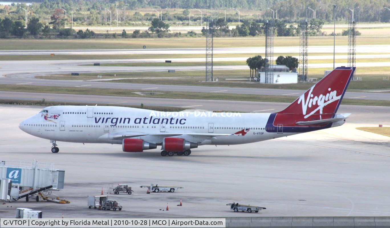 G-VTOP, 1997 Boeing 747-4Q8 C/N 28194, Virgin 747-400