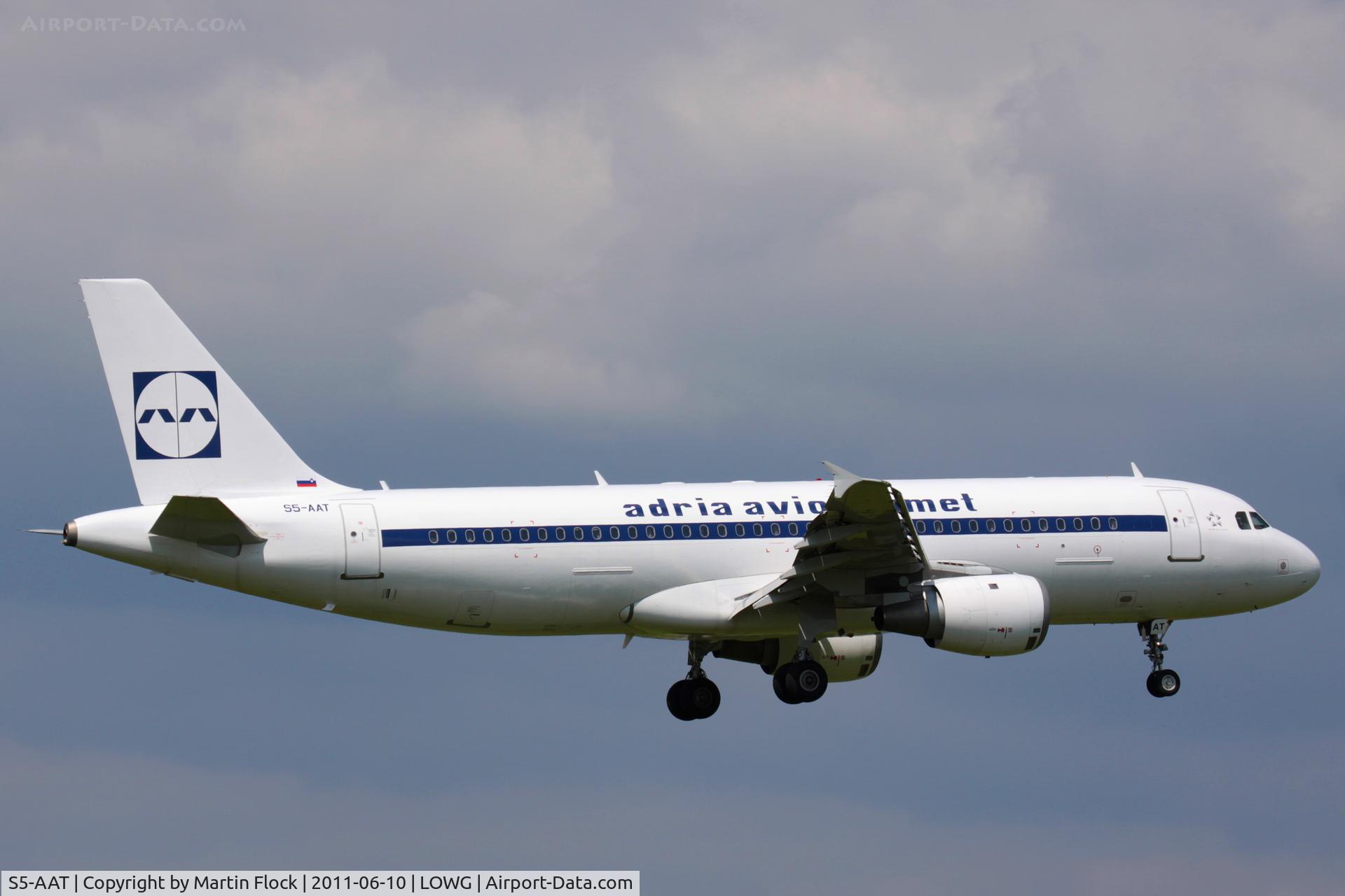 S5-AAT, 1991 Airbus A320-231 C/N 0191, .....