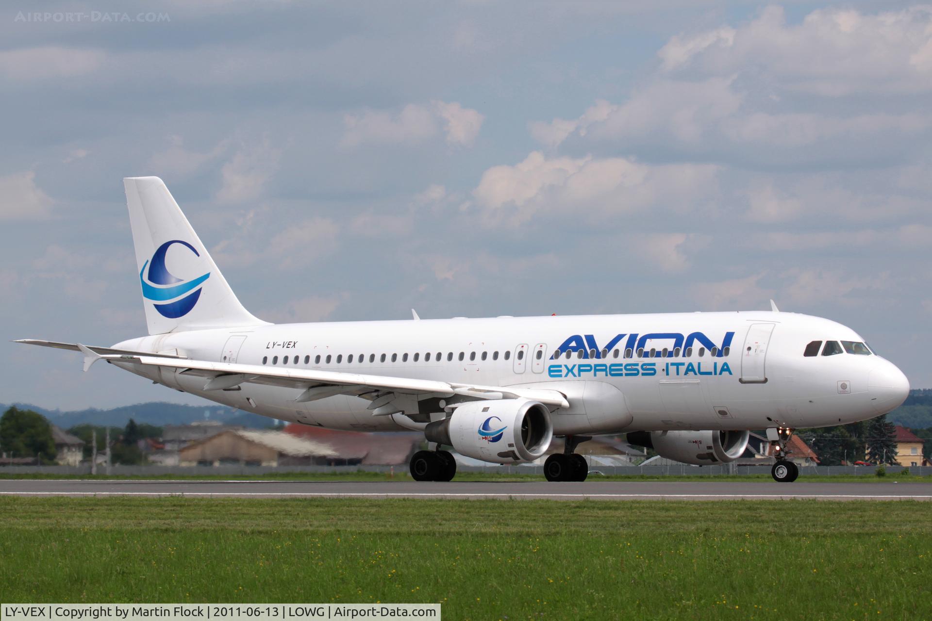 LY-VEX, 1992 Airbus A320-212 C/N 0375, .....
