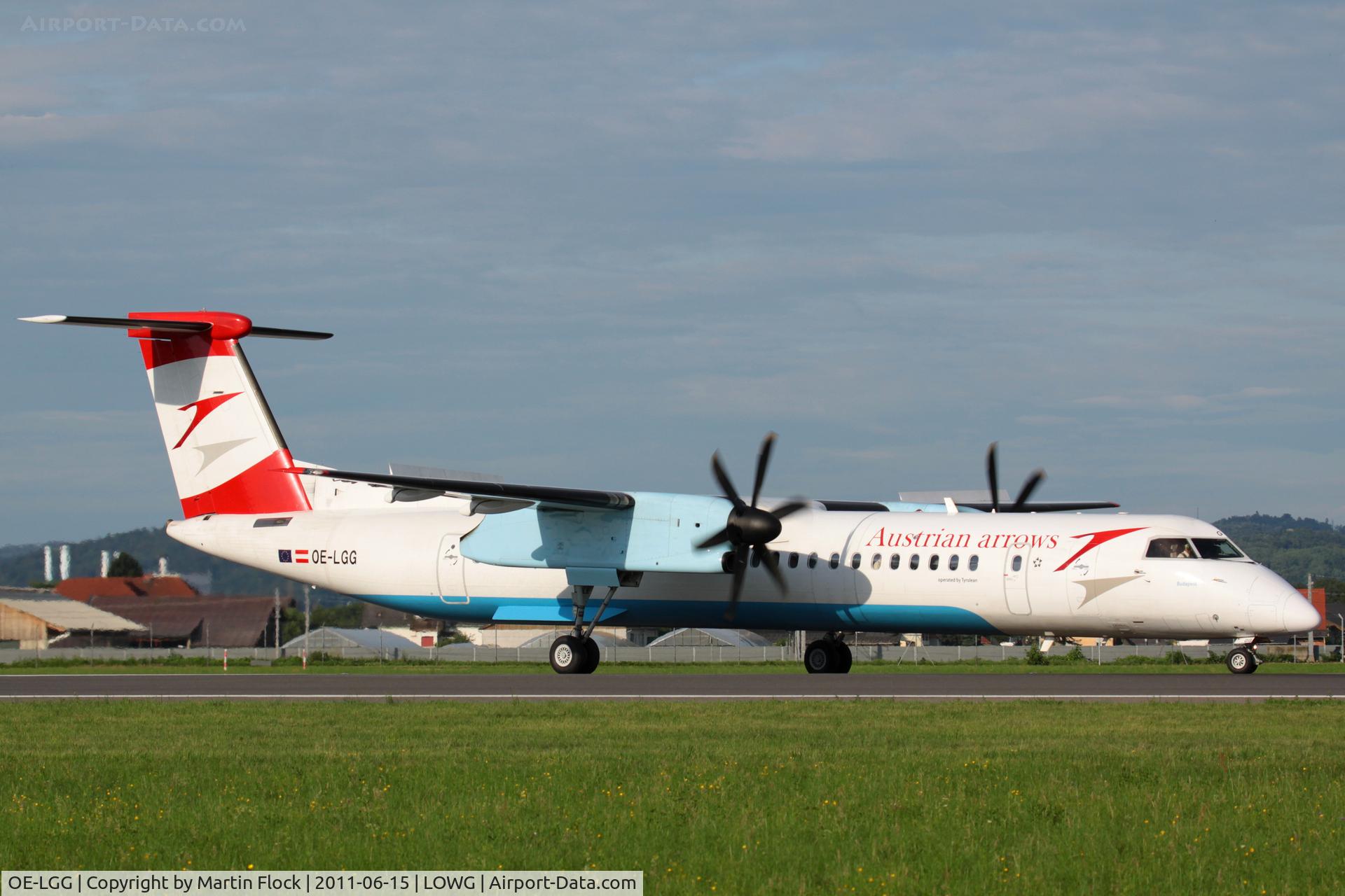 OE-LGG, 2002 De Havilland Canada DHC-8-402Q Dash 8 C/N 4074, .....