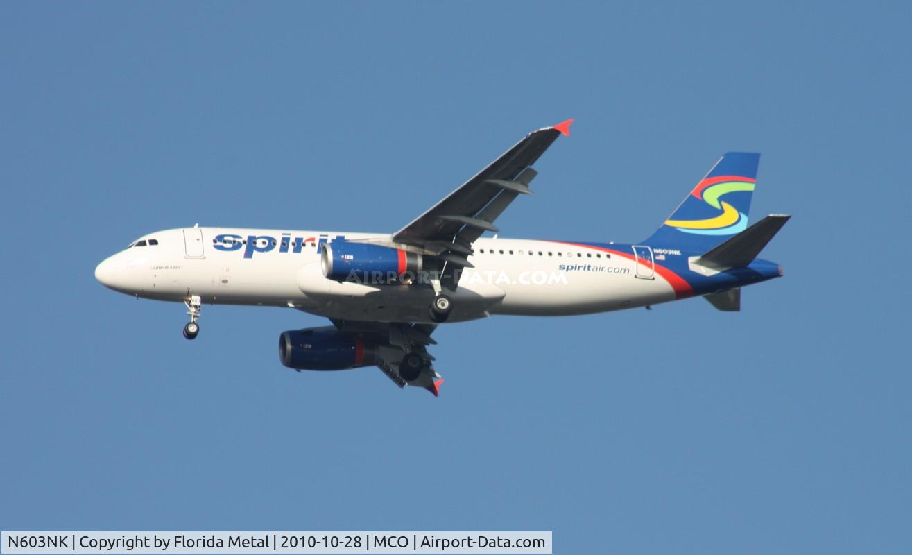 N603NK, 2010 Airbus A320-232 C/N 4321, Spirit A320