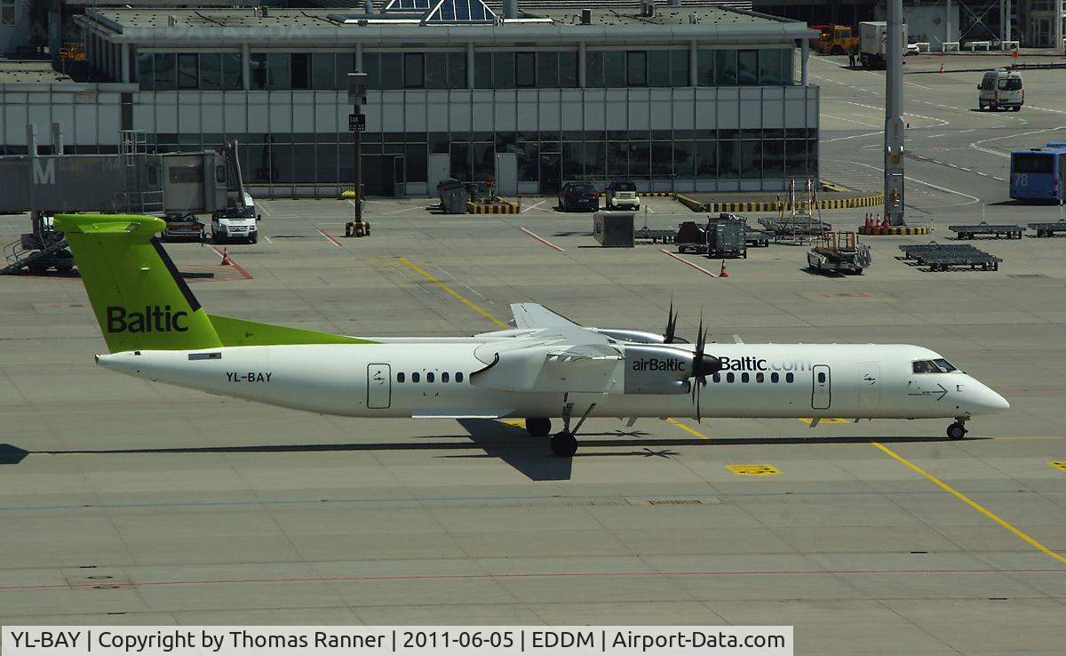 YL-BAY, 2010 De Havilland Canada DHC-8-402Q Dash 8 C/N 4331, Air Baltic DHC8