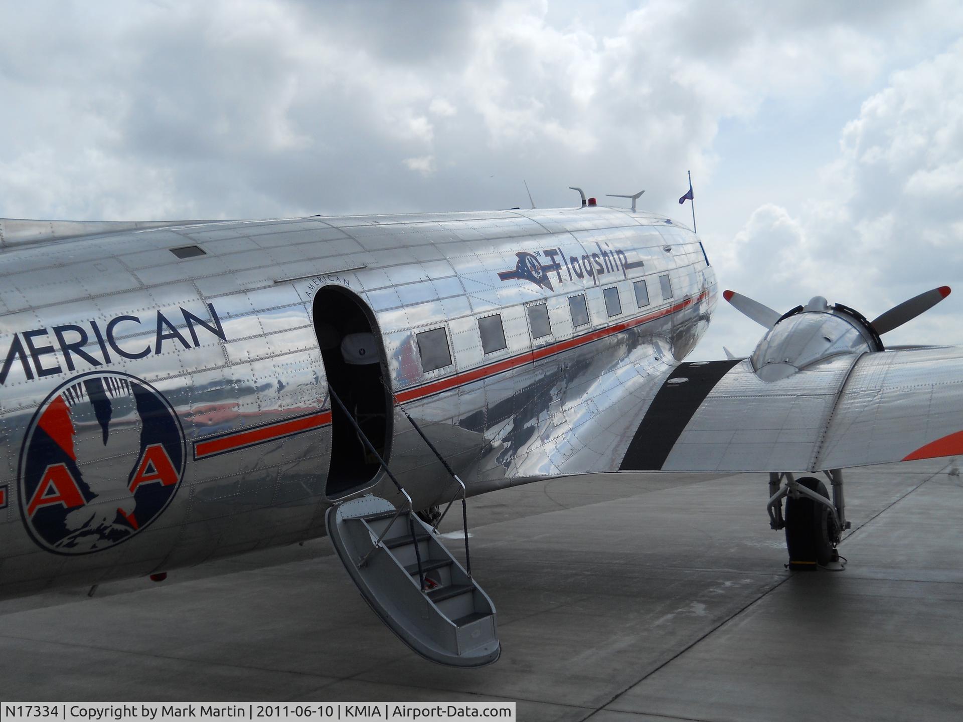 N17334, 1937 Douglas DC-3-178 C/N 1920, Meeting the A-380 at Miami