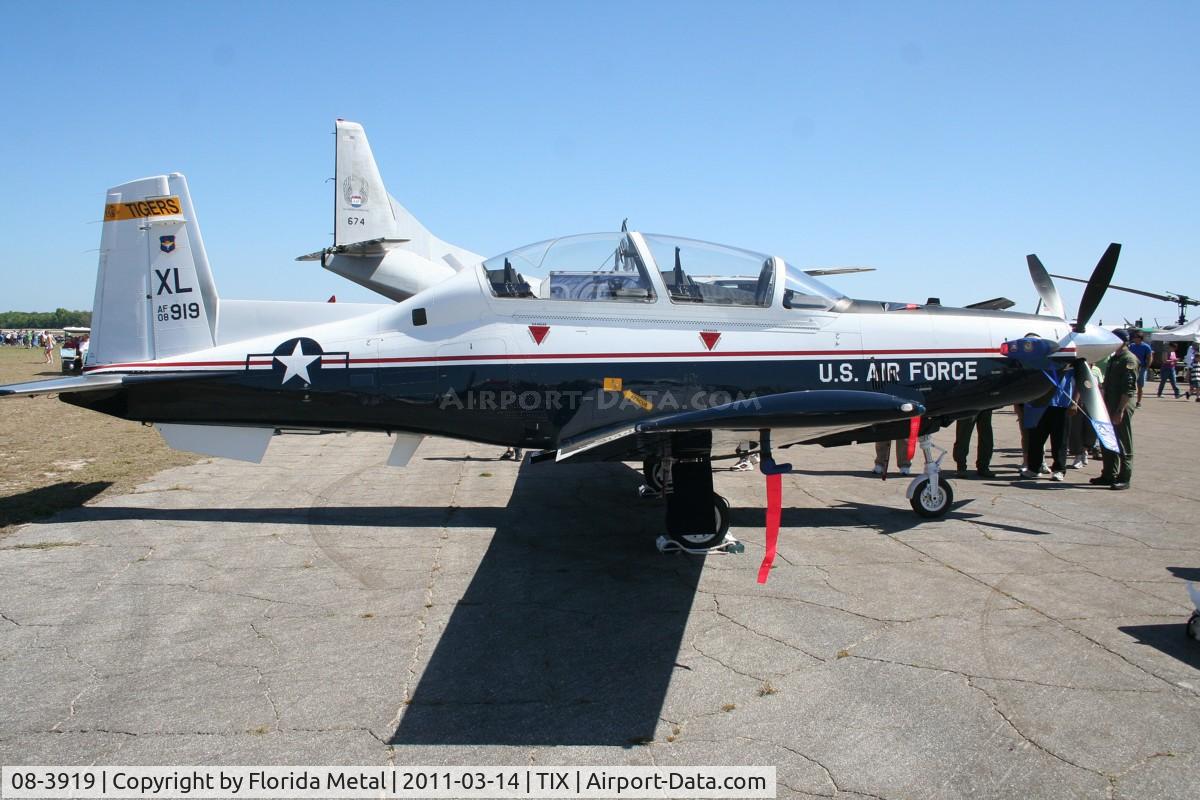 08-3919, 2008 Raytheon T-6A Texan II C/N PT-478, T-6A Texan II