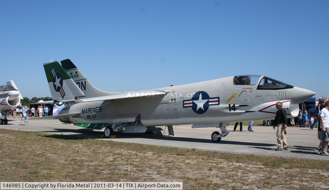 146985, Vought F-8K Crusader C/N 726, F-8  Crusader