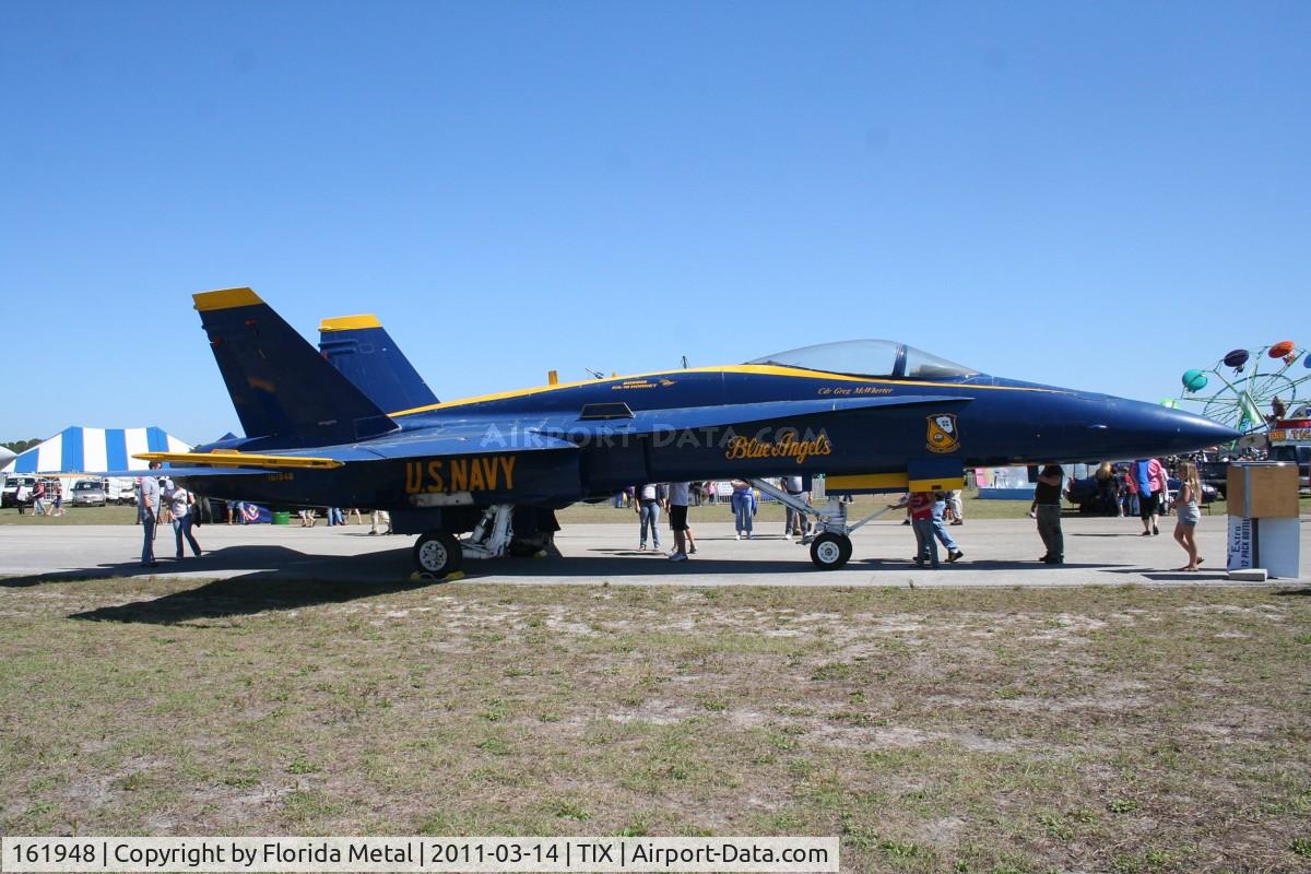 161948, McDonnell Douglas F/A-18A Hornet C/N 0157, F-18 Blue Angels