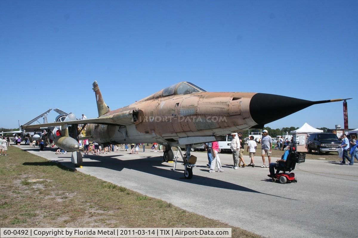 60-0492, 1960 Republic F-105D Thunderchief C/N D180, F-105D