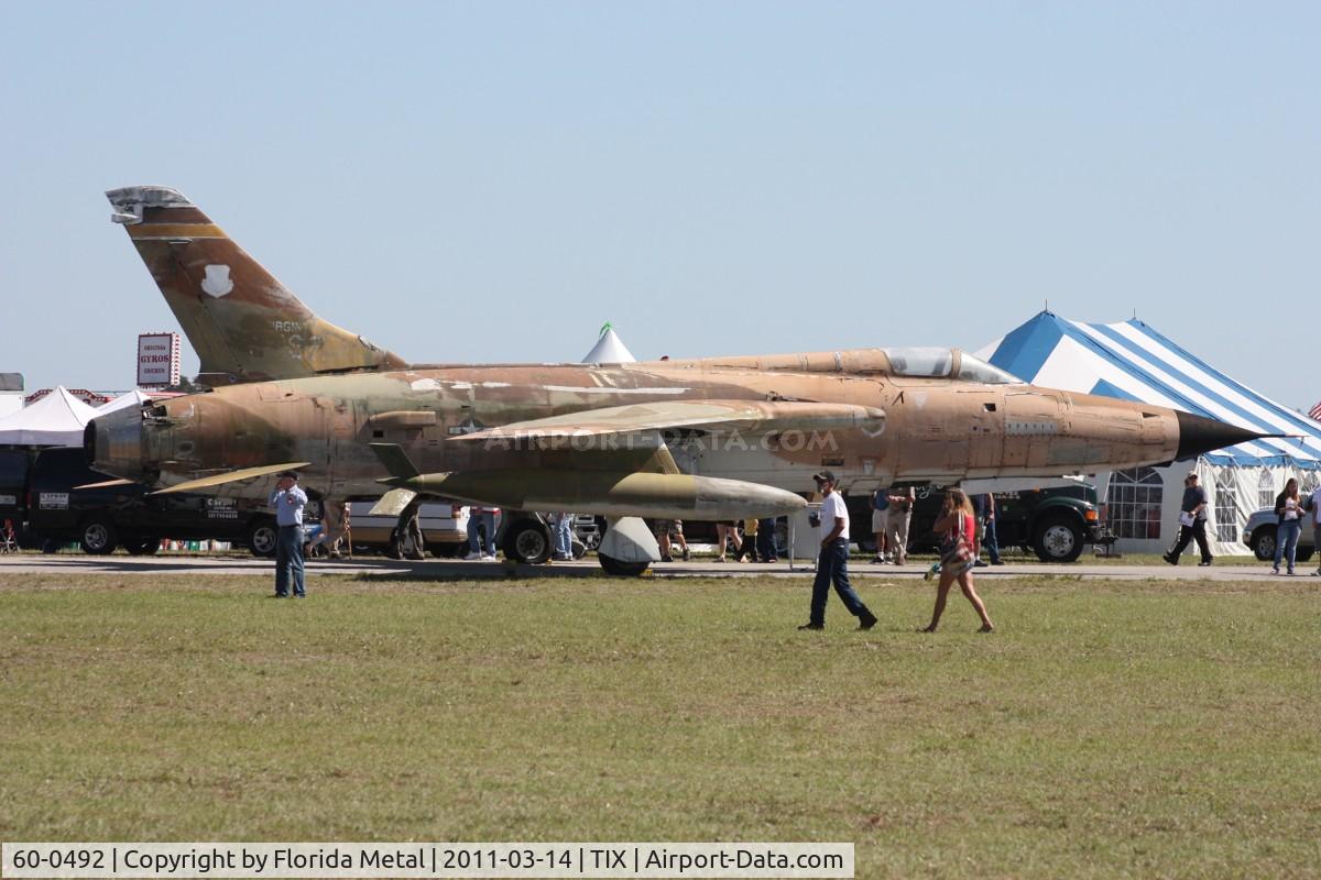 60-0492, 1960 Republic F-105D Thunderchief C/N D180, F-105D