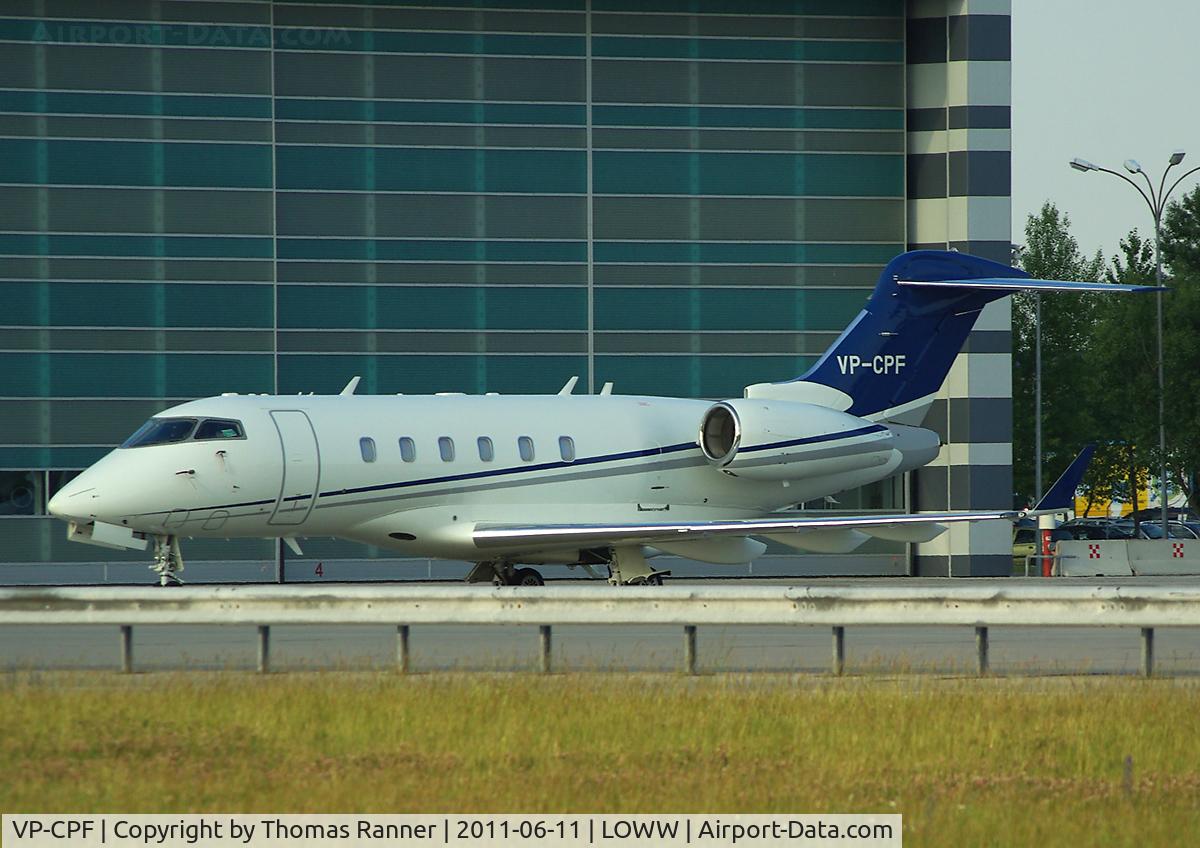 VP-CPF, 2009 Bombardier Challenger 300 (BD-100-1A10) C/N 20256, VP-CPF Bombardier BD-100