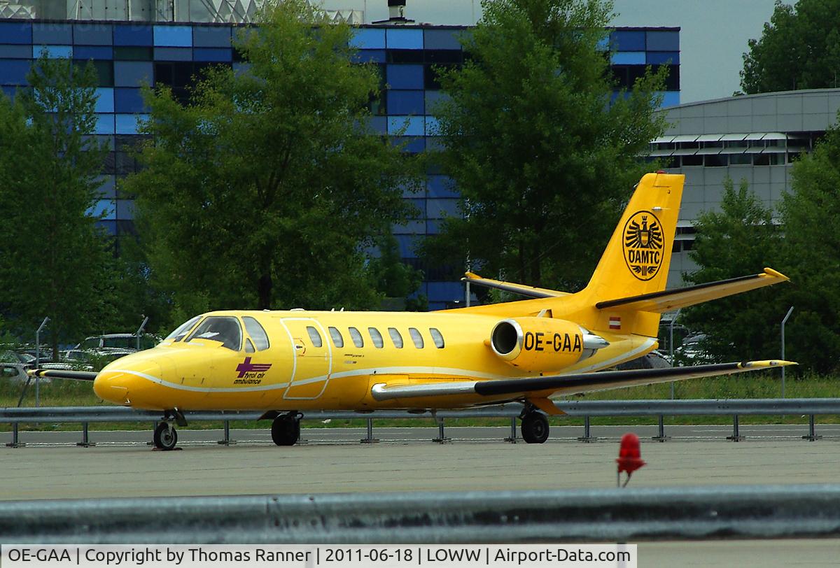 OE-GAA, Cessna 560 Citation V C/N 560-0111, Tyrolean Air Ambulance Cessna 560