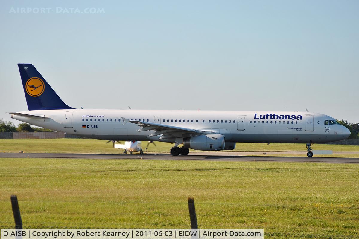 D-AISB, 1999 Airbus A321-231 C/N 1080, Departing of r/w 10