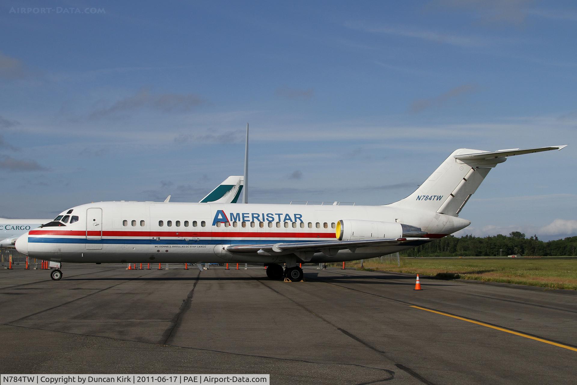 N784TW, 1967 Douglas DC-9-15F C/N 47014, This 1967 beauty is still operational carrying freight