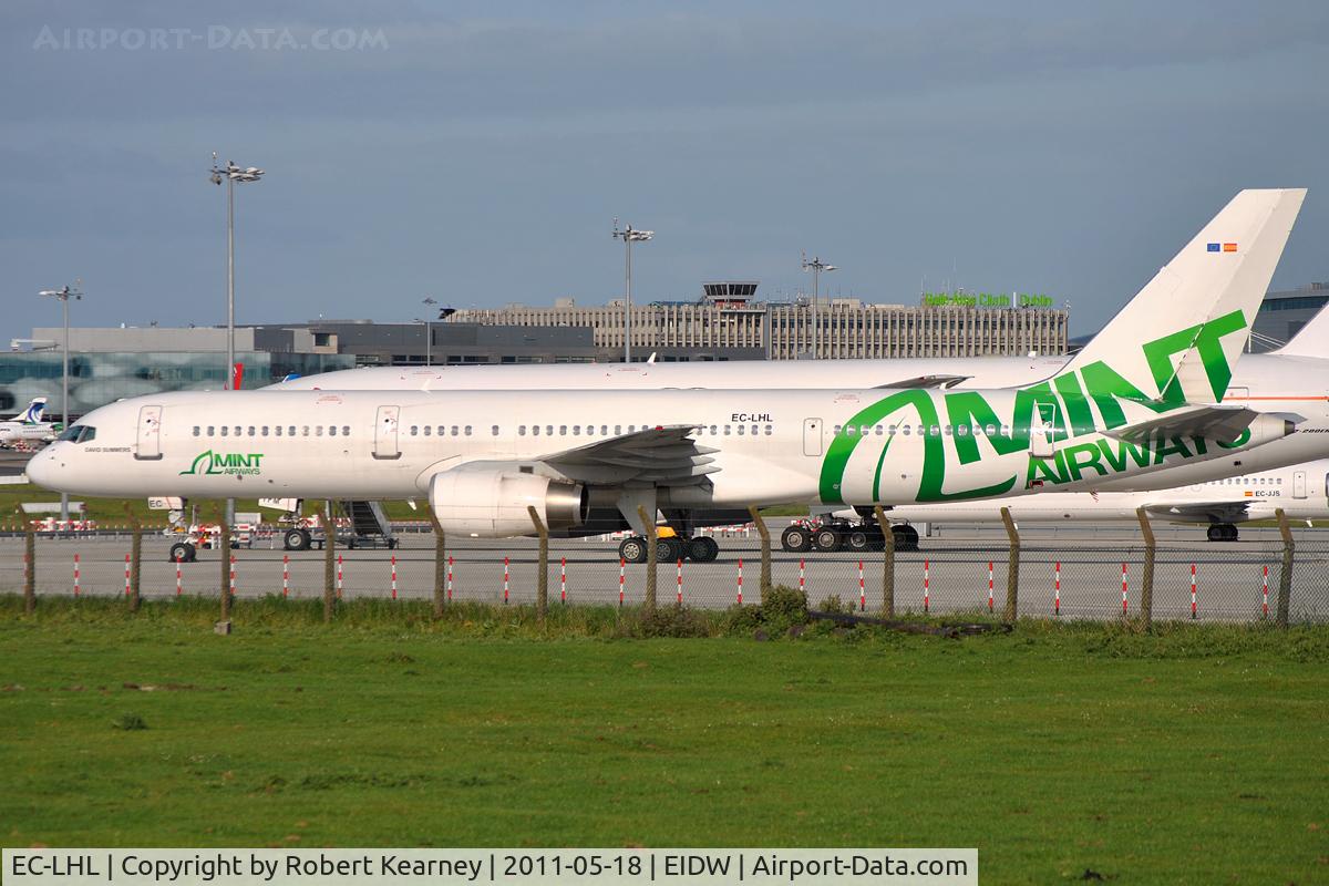EC-LHL, 1990 Boeing 757-28A C/N 24544, Charter for the UEFA Cup final