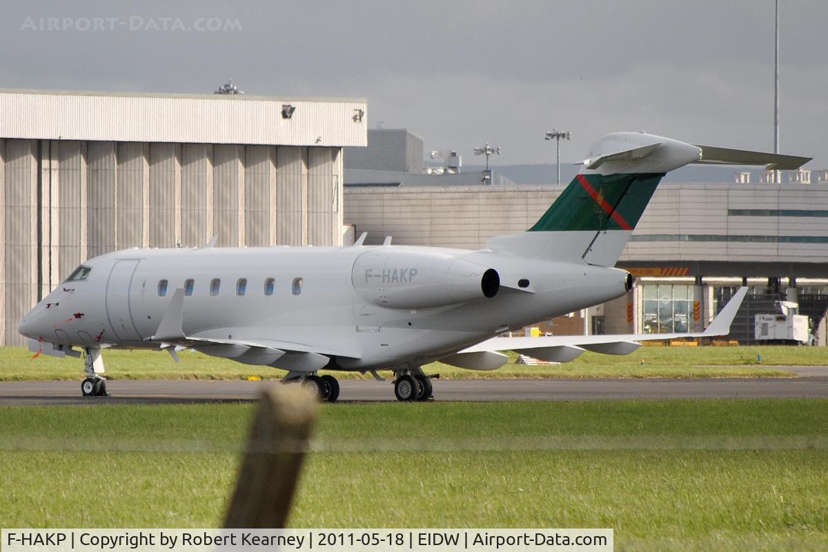F-HAKP, 2010 Bombardier Challenger 300 (BD-100-1A10) C/N 20288, Parked on r/w 29