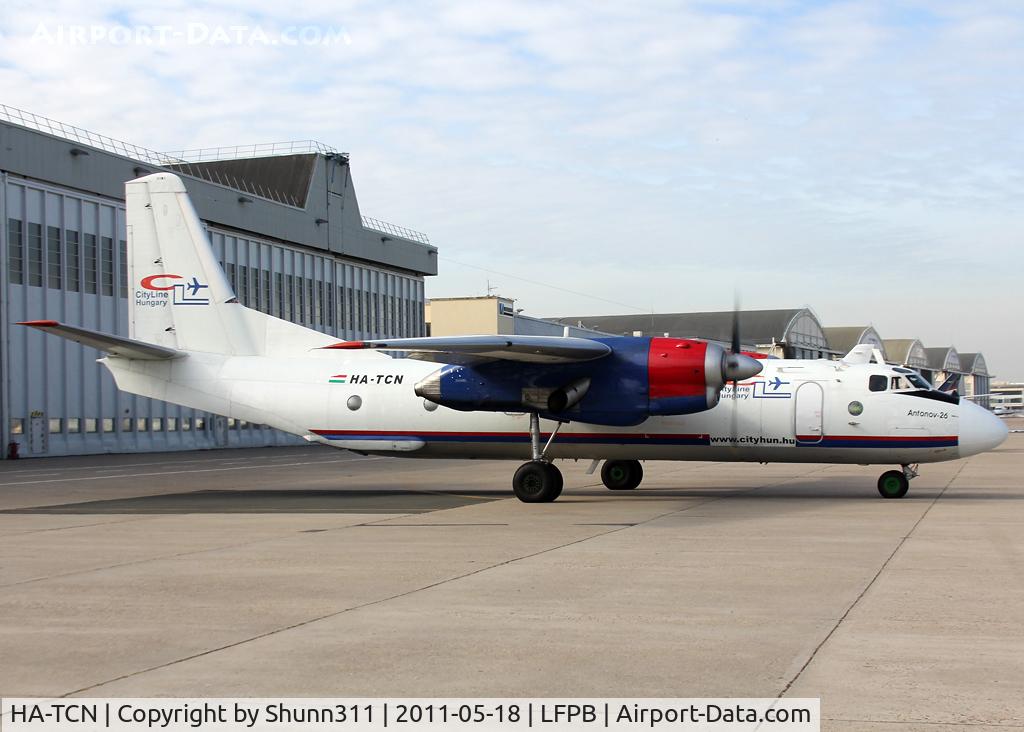 HA-TCN, 1977 Antonov An-26 C/N 97307705, Ready for taxi...
