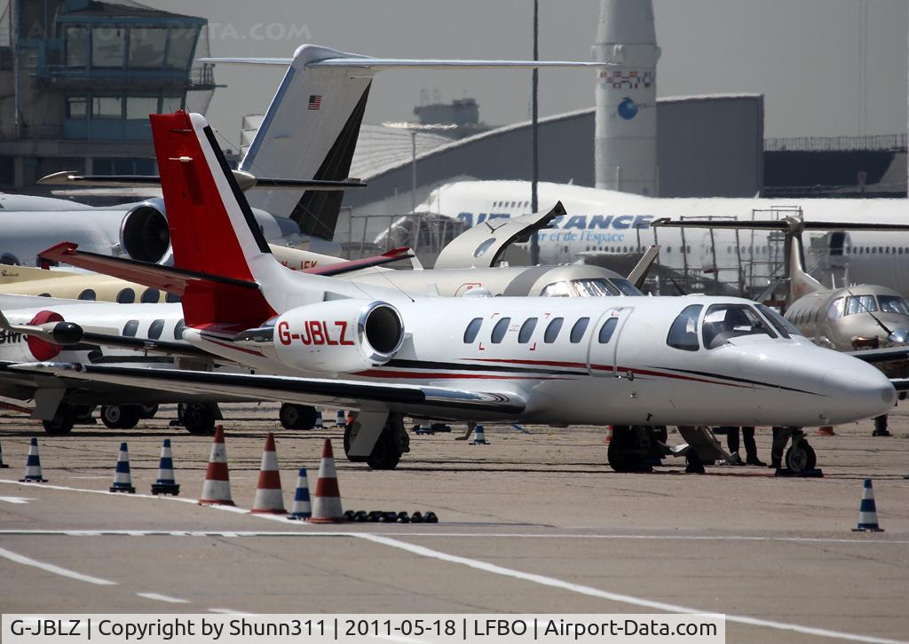 G-JBLZ, 2002 Cessna 550 Citation Bravo C/N 550-1018, Parked...