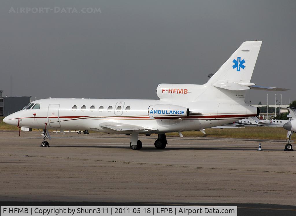 F-HFMB, 1987 Dassault Falcon 50 C/N 185, Parked with additional 