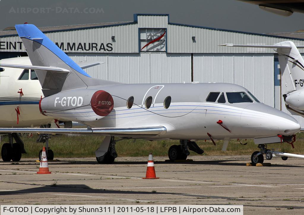 F-GTOD, 1980 Dassault Falcon 10 C/N 155, Parked...