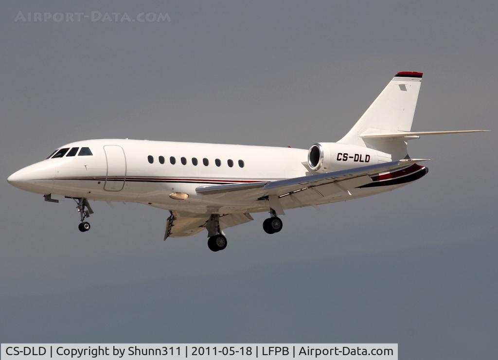 CS-DLD, 2007 Dassault Falcon 2000EX C/N 109, On landing...