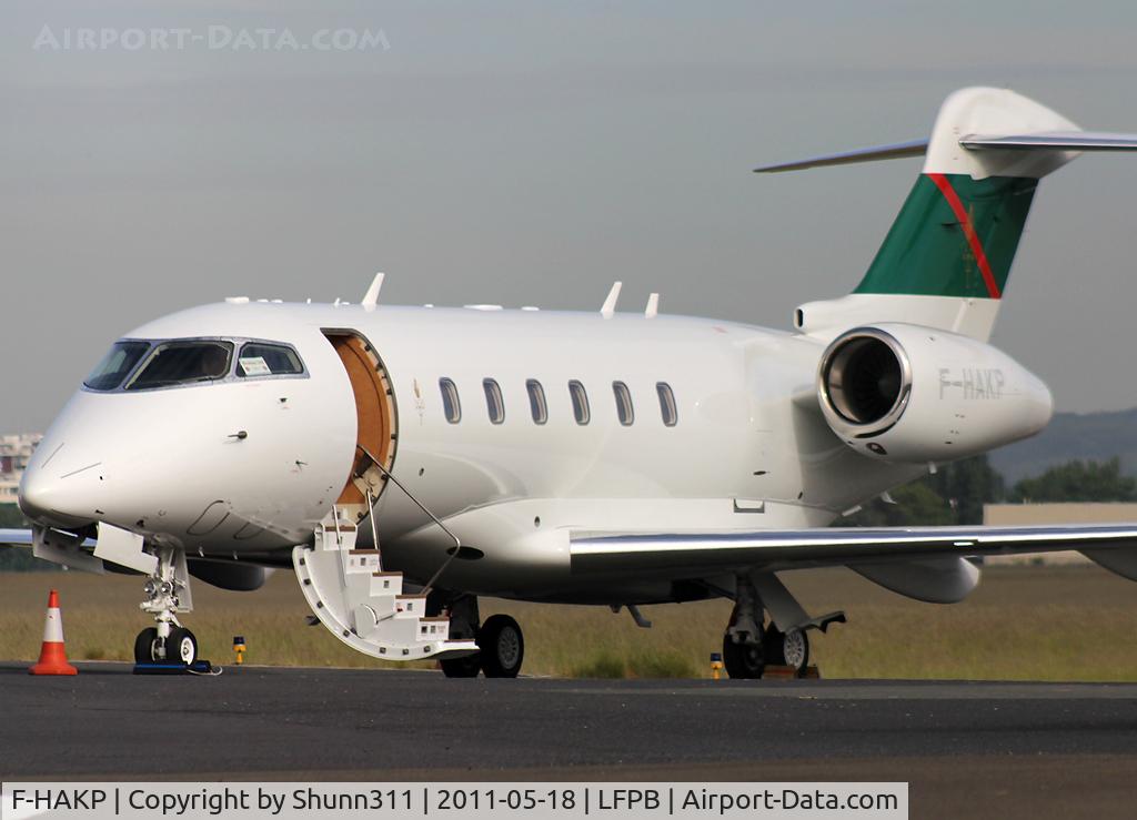 F-HAKP, 2010 Bombardier Challenger 300 (BD-100-1A10) C/N 20288, Parked...