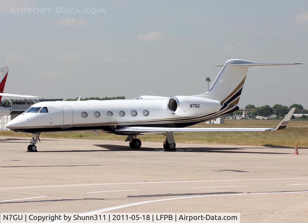 N7GU, 2008 Gulfstream Aerospace GIV-X (G450) C/N 4118, Parked...