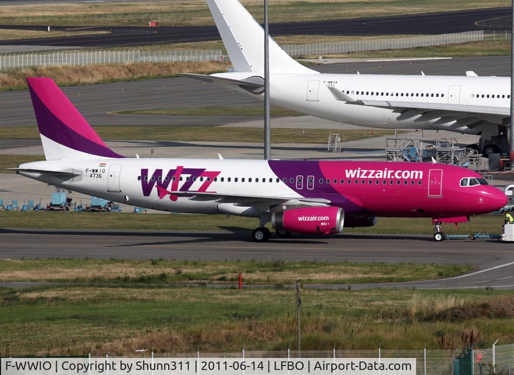 F-WWIO, 2011 Airbus A320-232 C/N 4736, C/n 4736 - To be HA-LWL