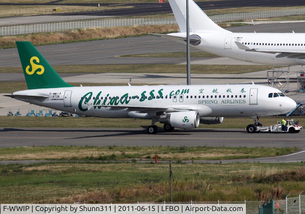 F-WWIP, 2011 Airbus A320-214 C/N 4738, C/n 4738 - To be B-6820