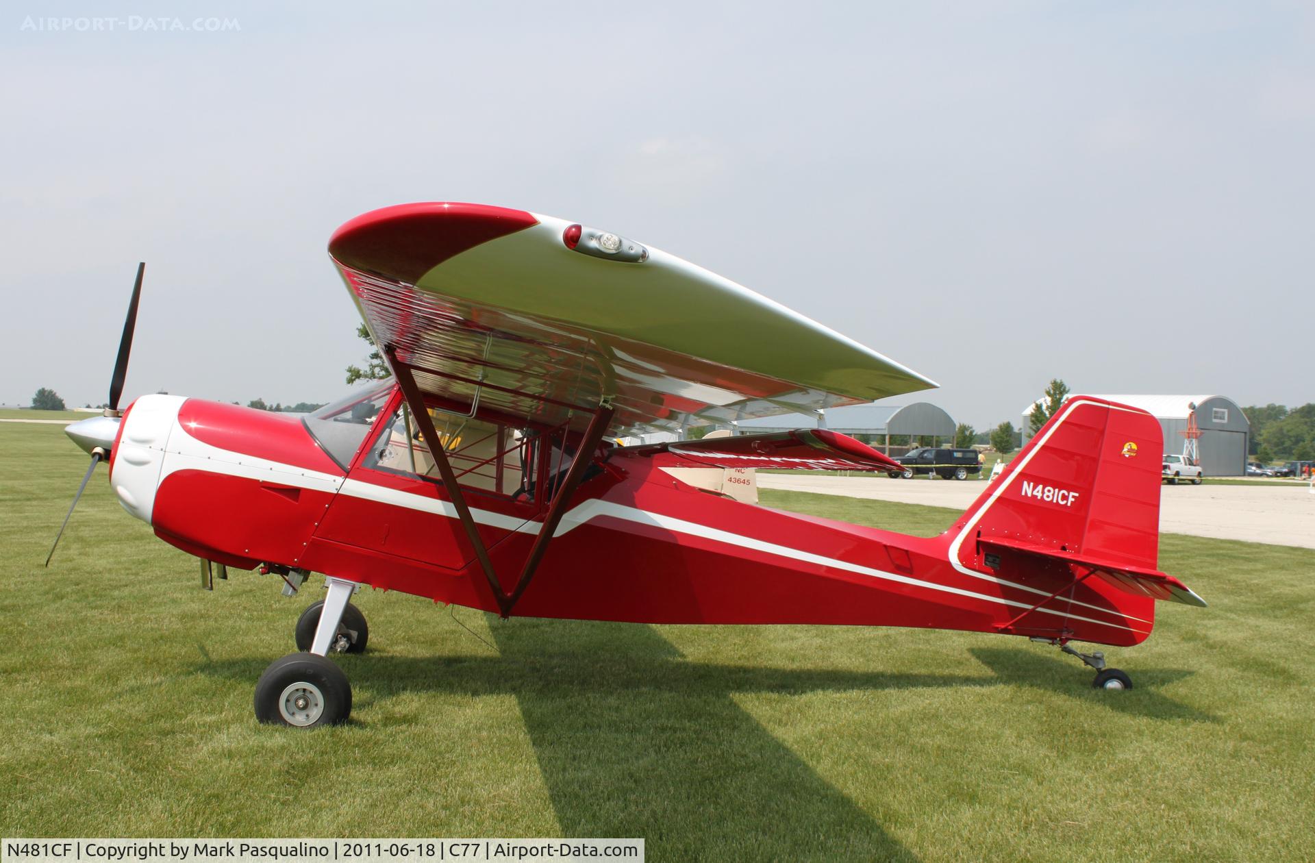 N481CF, 1999 Skystar Kitfox Series 5 C/N 95090144, Kitfox 5