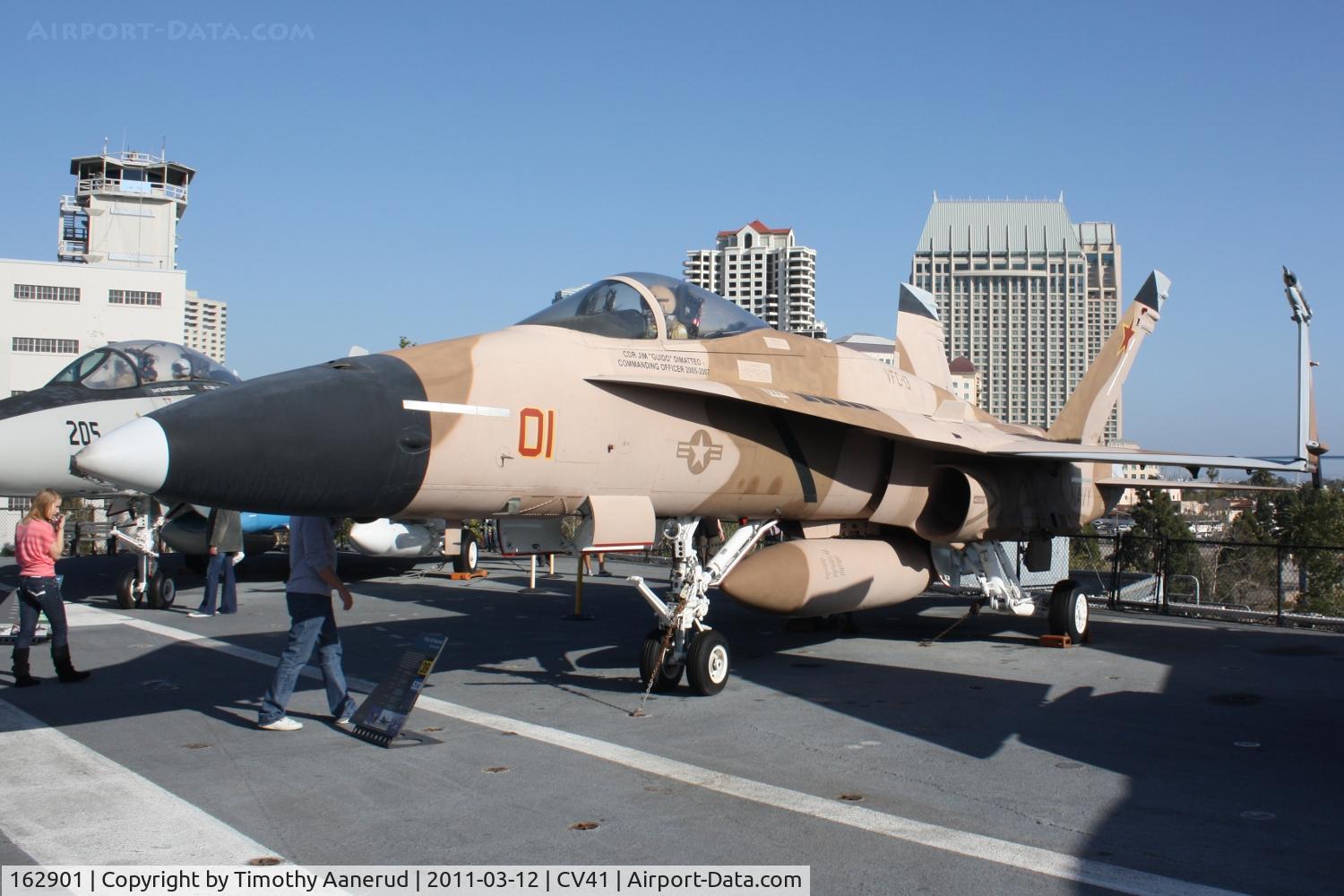 162901, McDonnell Douglas F/A-18A Hornet C/N 0455/A374, McDonnell Douglas F/A-18A Hornet, c/n: 0455/A374