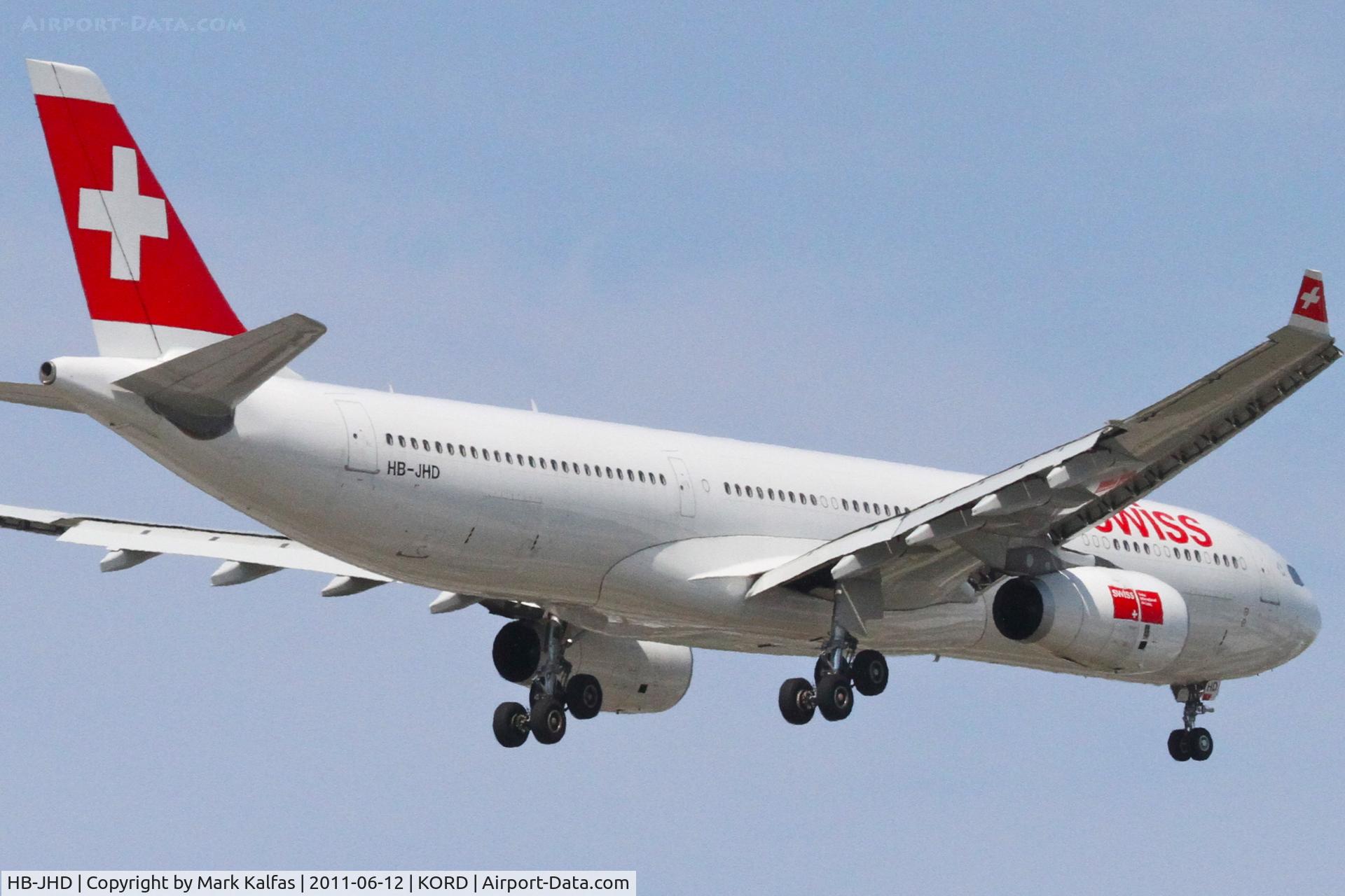 HB-JHD, 2009 Airbus A330-343 C/N 1026, Swiss Airbus A330-343X, HB-JHD 