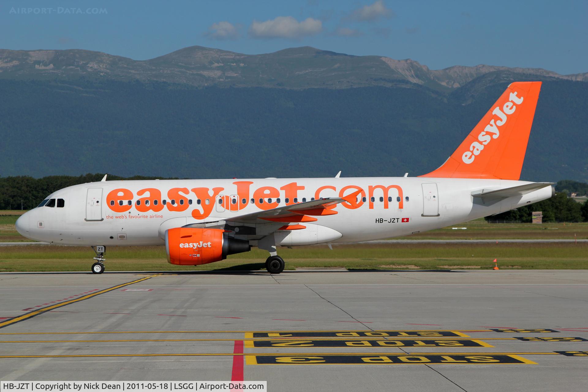 HB-JZT, 2005 Airbus A319-112 C/N 2420, LSGG/GVA