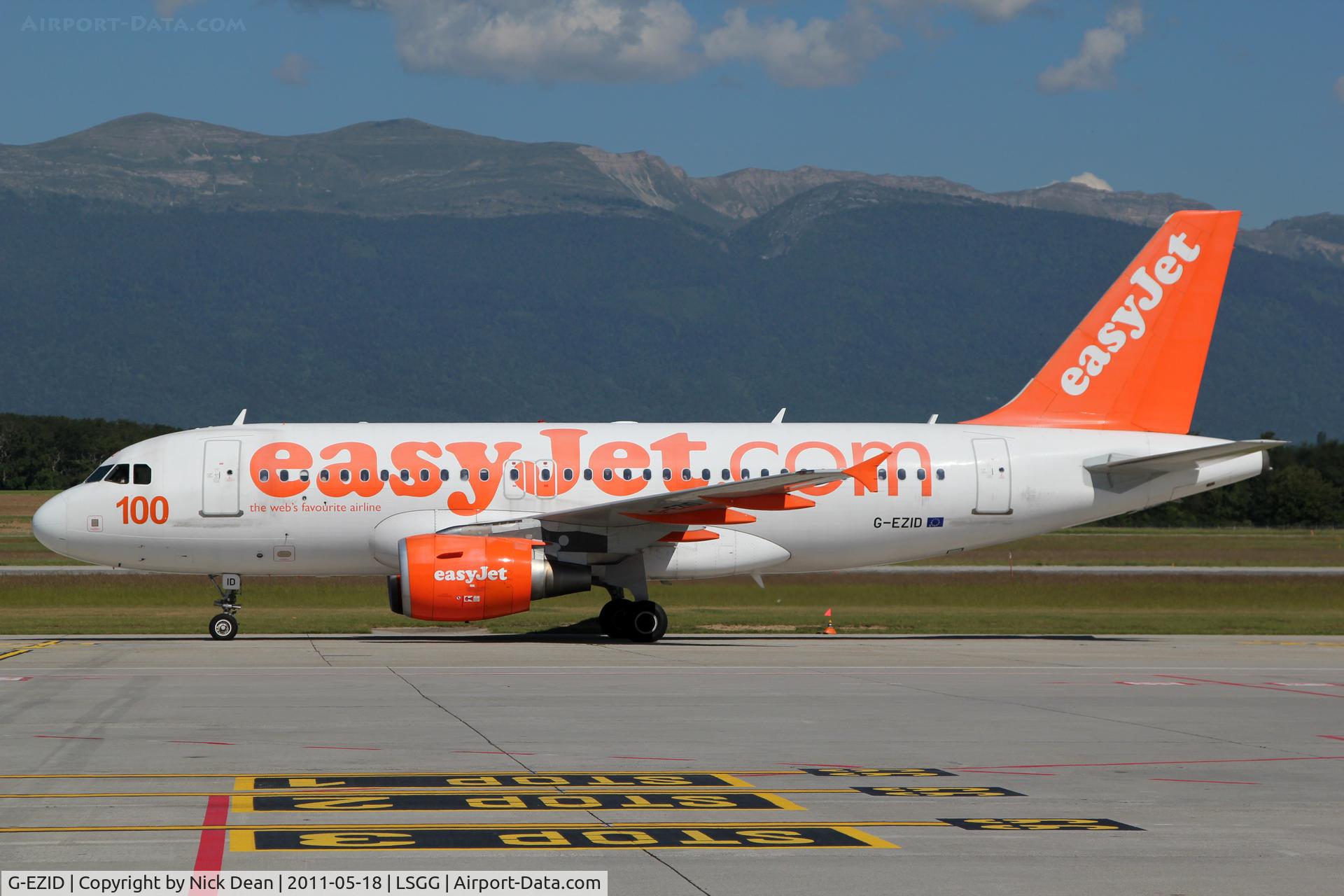 G-EZID, 2005 Airbus A319-111 C/N 2442, LSGG/GVA