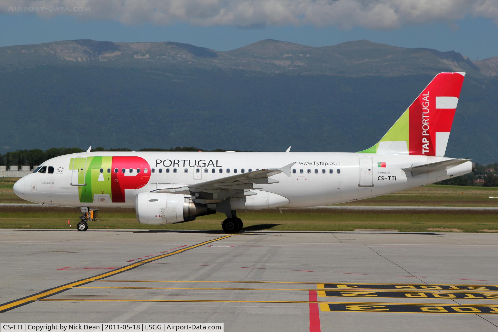 CS-TTI, 1998 Airbus A319-111 C/N 933, LSGG/GVA