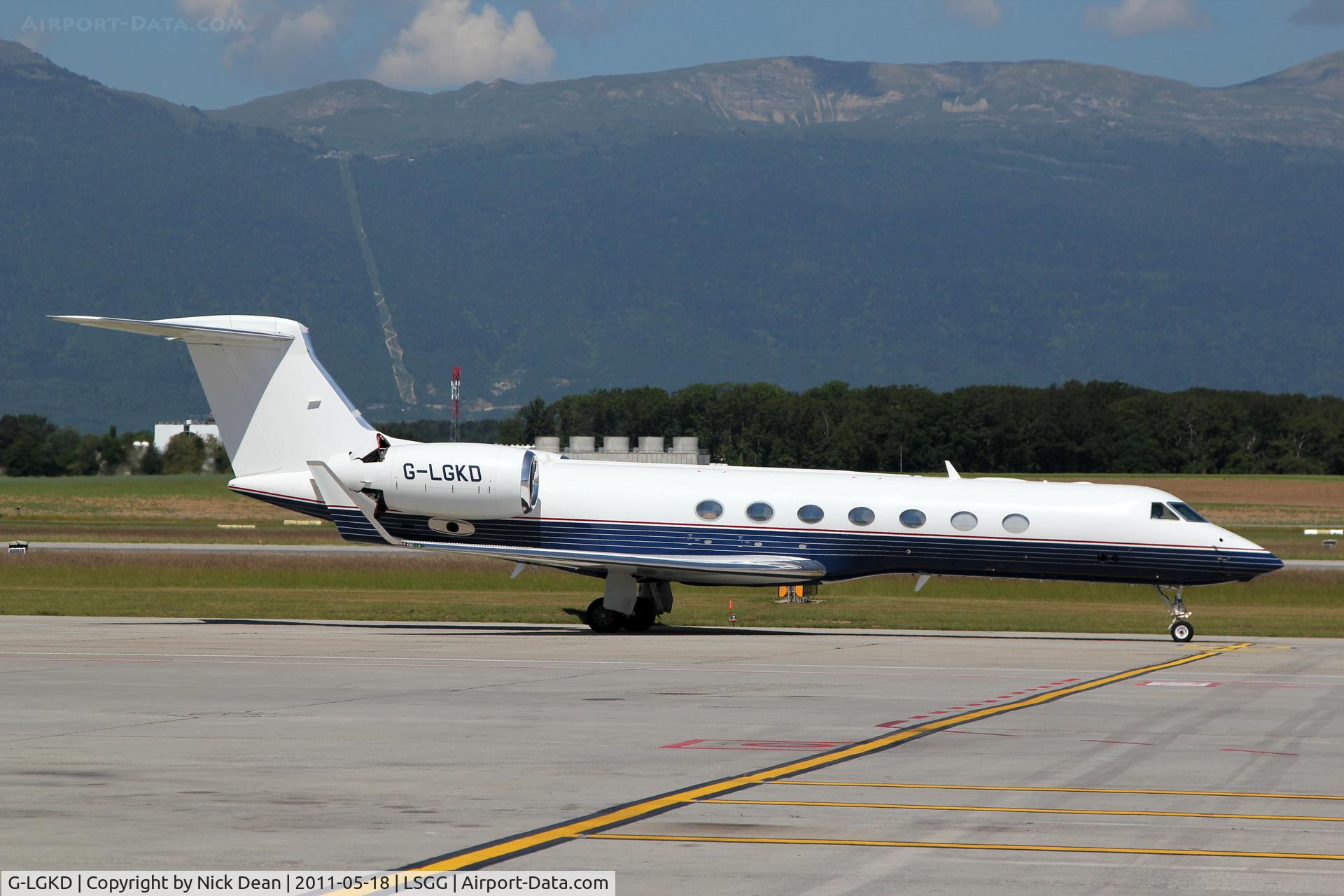G-LGKD, 2007 Gulfstream Aerospace GV-SP (G550) C/N 5172, LSGG/GVA
