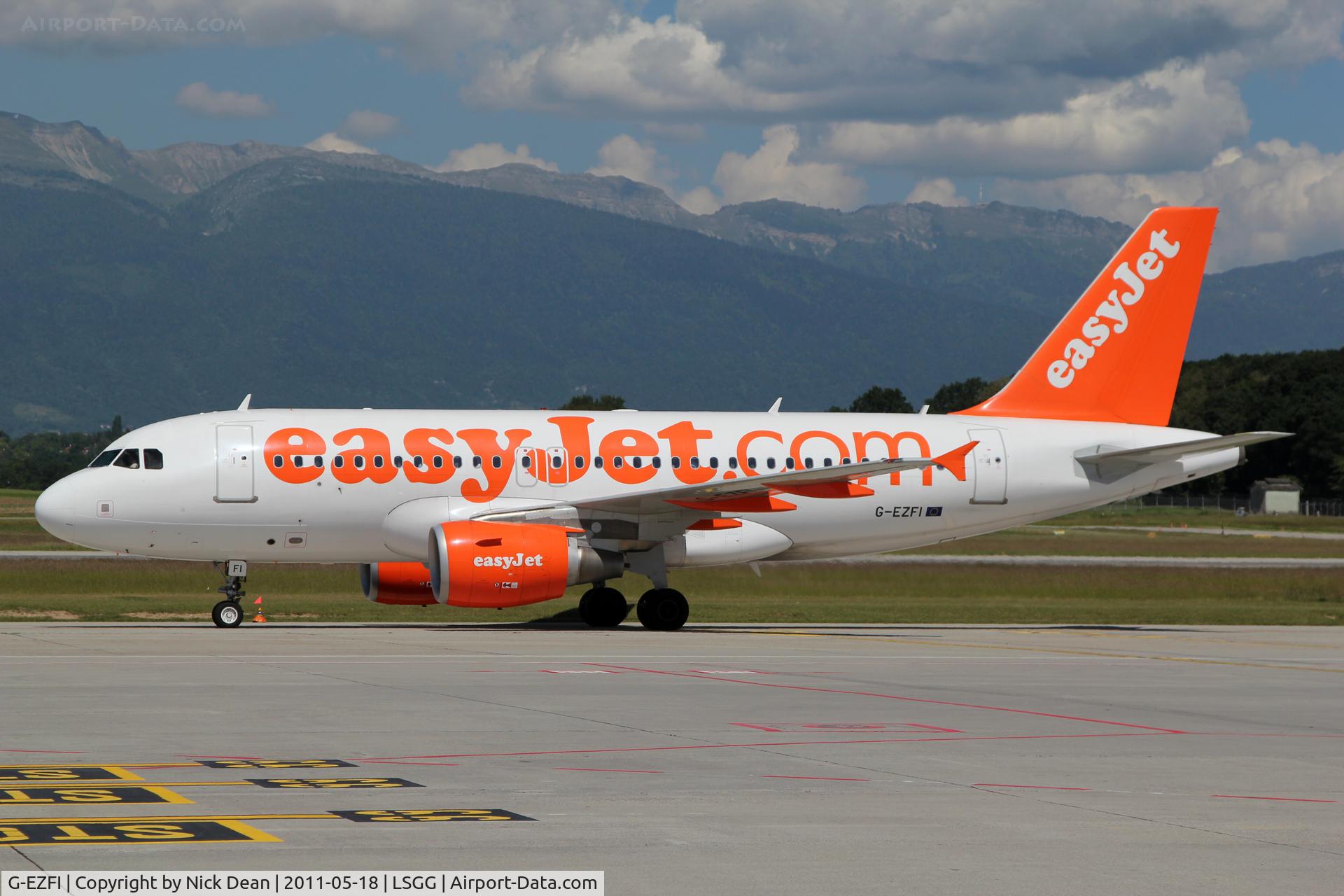 G-EZFI, 2009 Airbus A319-111 C/N 3888, LSGG/GVA