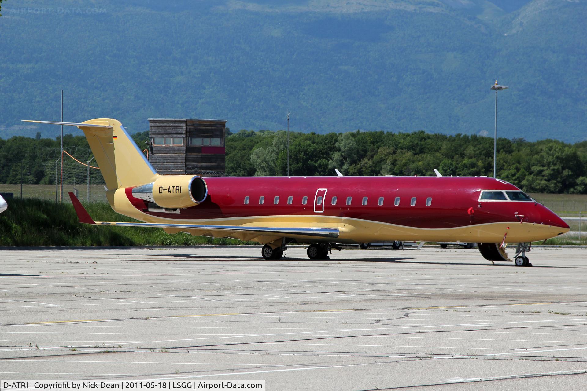 D-ATRI, 2007 Bombardier Challenger 850 (CL-600-2B19) C/N 8081, LSGG/GVA
