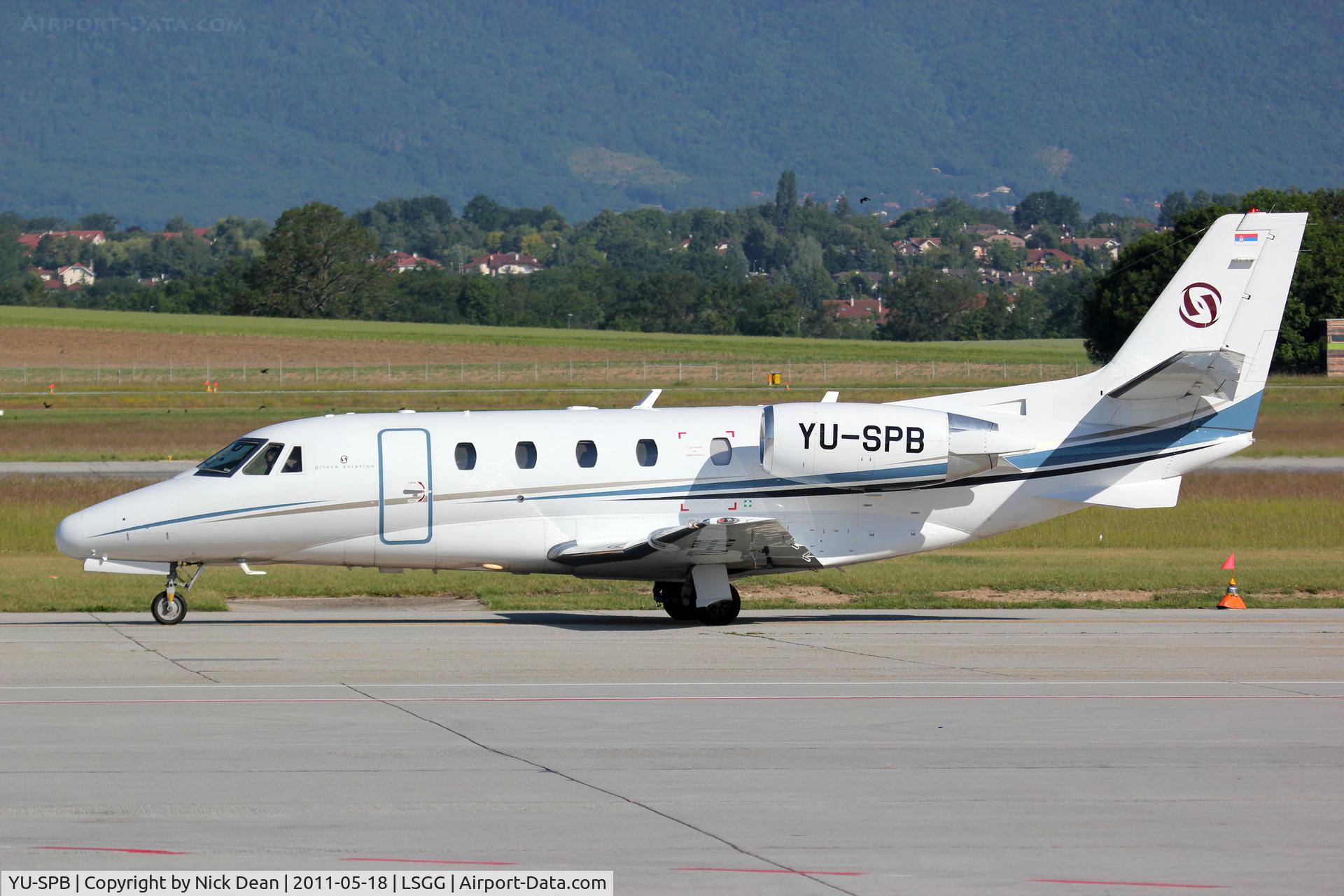 YU-SPB, 2008 Cessna 560 Citation XLS C/N 560-5807, LSGG/GVA