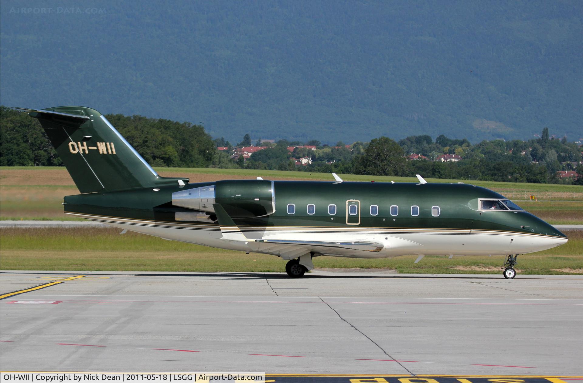 OH-WII, 2006 Bombardier Challenger 604 (CL-600-2B16) C/N 5642, LSGG/GVA
