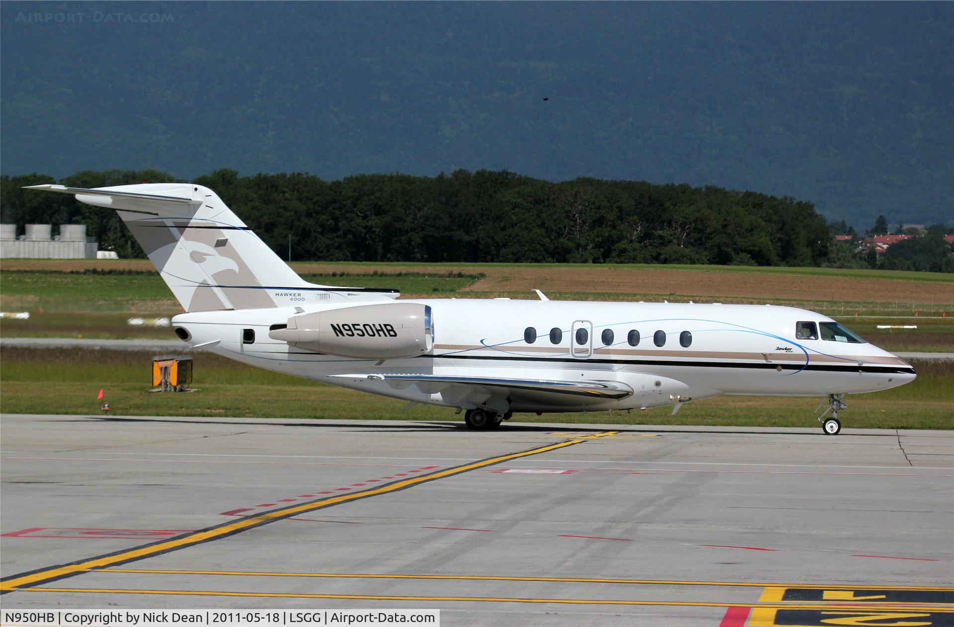 N950HB, 2010 Hawker Beechcraft 4000 C/N RC-50, LSGG/GVA