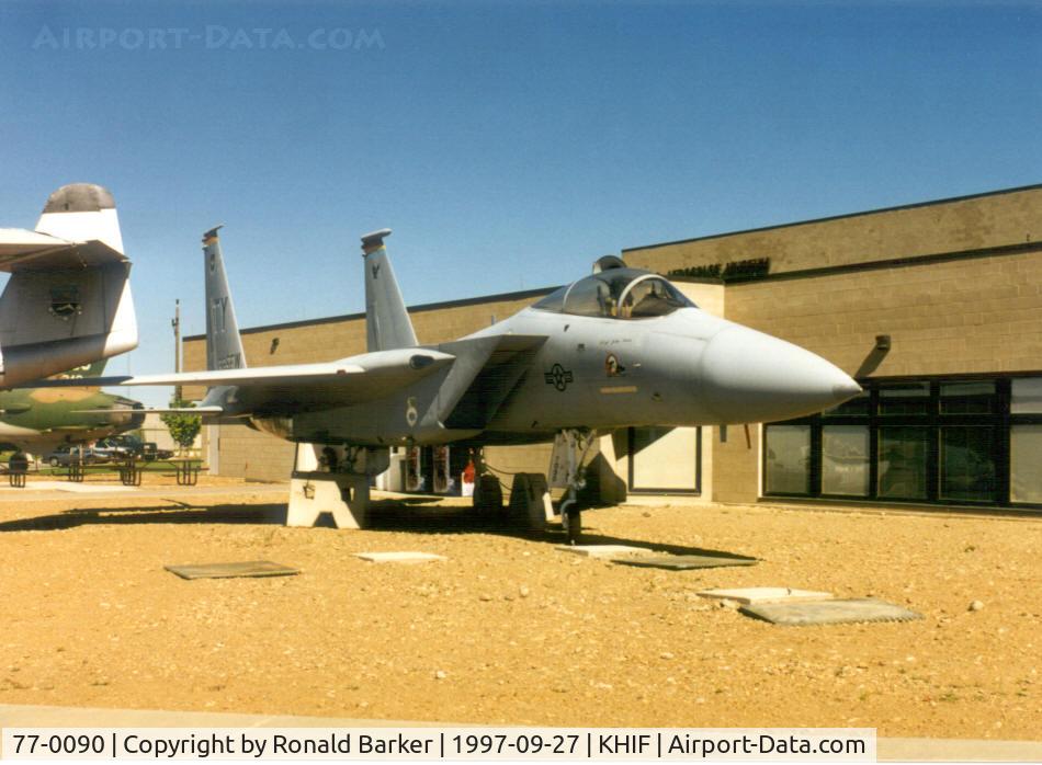 77-0090, 1977 McDonnell Douglas F-15A Eagle C/N 0371/A302, Hill Aerospace Museum