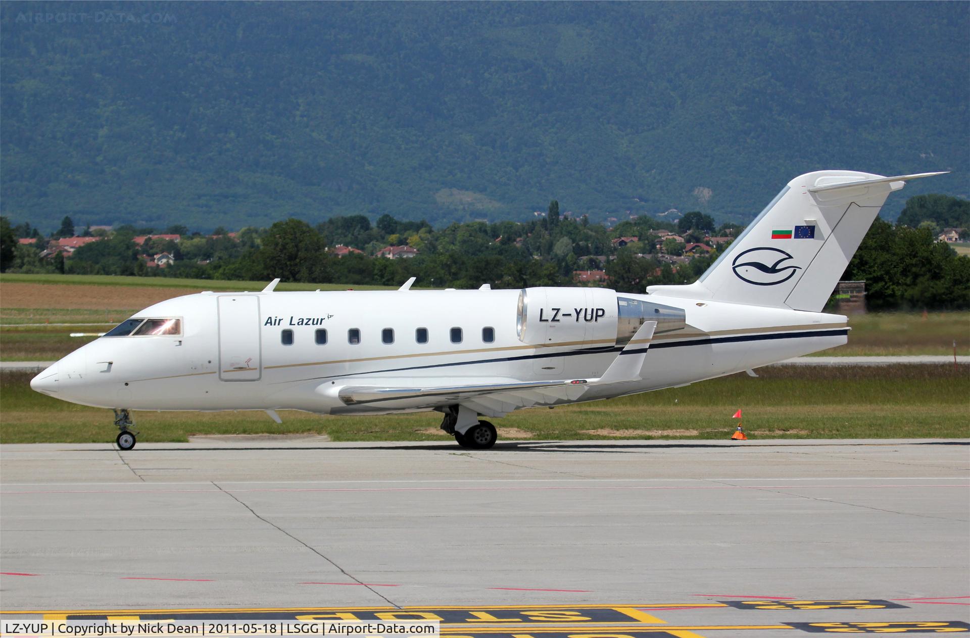 LZ-YUP, 2004 Bombardier Challenger 604 (CL-600-2B16) C/N 5602, LSGG/GVA