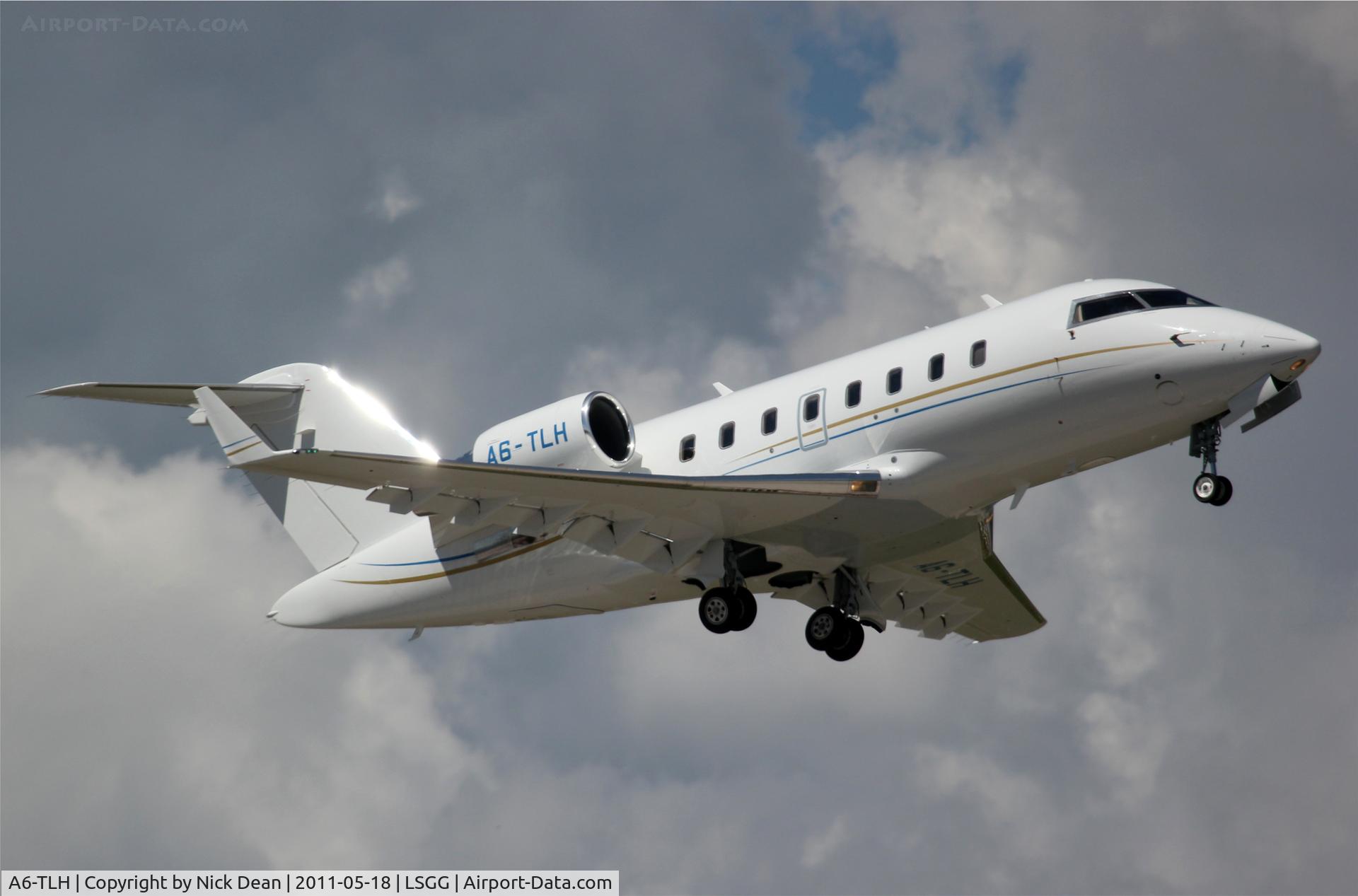 A6-TLH, 2009 Bombardier Challenger 605 (CL-600-2B16) C/N 5822, LSGG/GVA