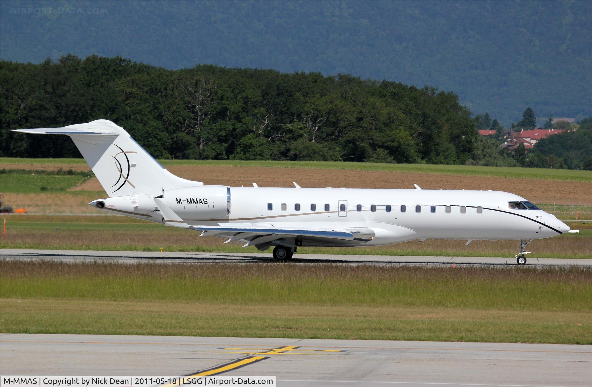 M-MMAS, 2007 Bombardier BD-700-1A10 Global Express C/N 9267, LSGG/GVA