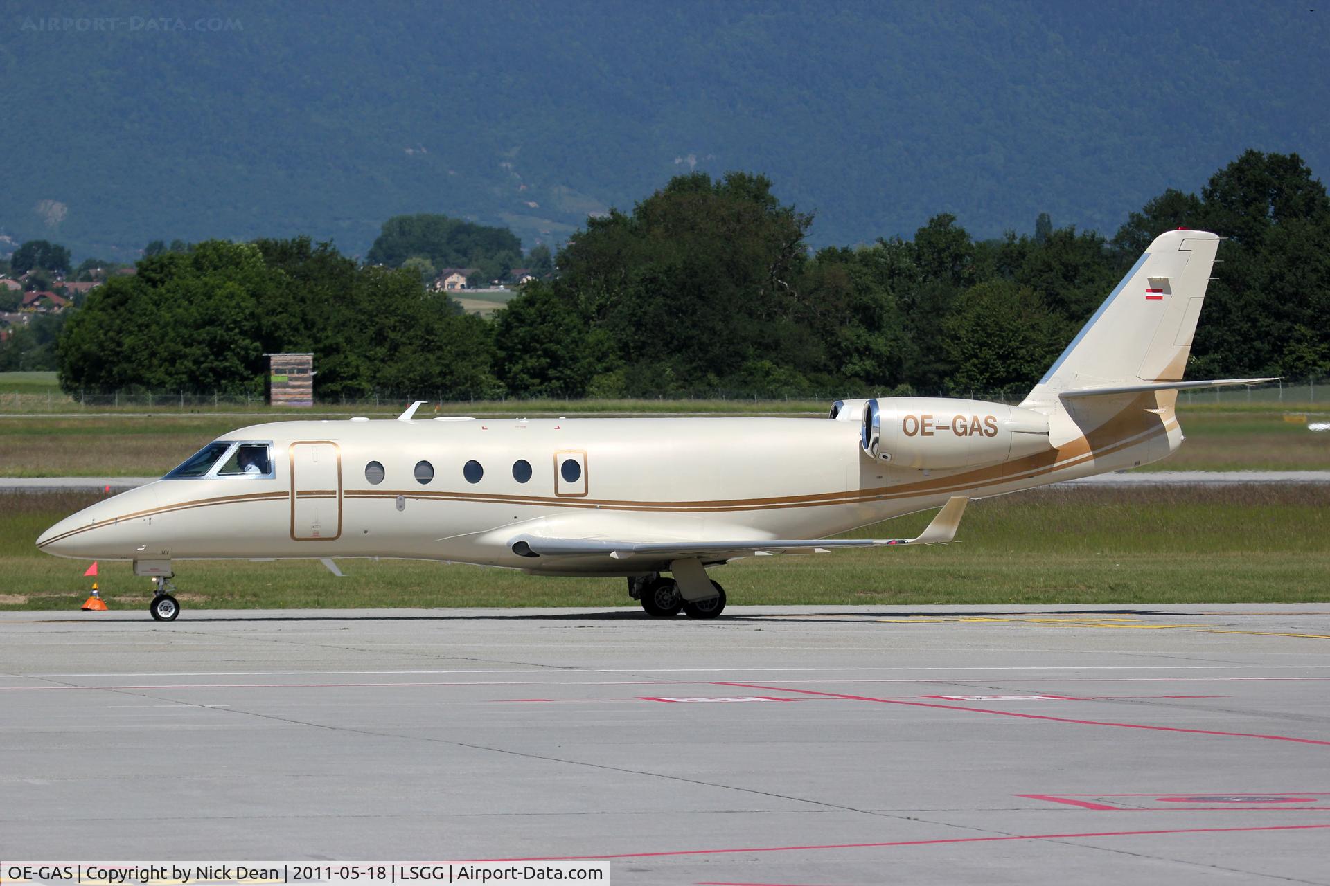 OE-GAS, 2007 Israel Aircraft Industries Gulfstream G150 C/N 242, LSGG/GVA