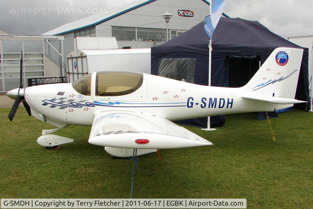 G-SMDH, 2006 Europa XS Tri-Gear C/N PFA 247-13367, Exibited in Static Display at 2011 AeroExpo held at Sywell UK